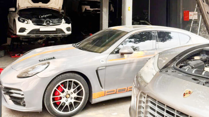 gara sửa xe porsche tại tphcm uy tín